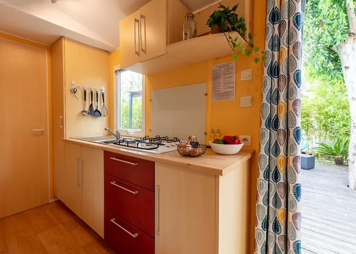 Feriehus L'eucalyptus, Mobil-home Avec Exterieur Spacieux A Quelques Metres De La *